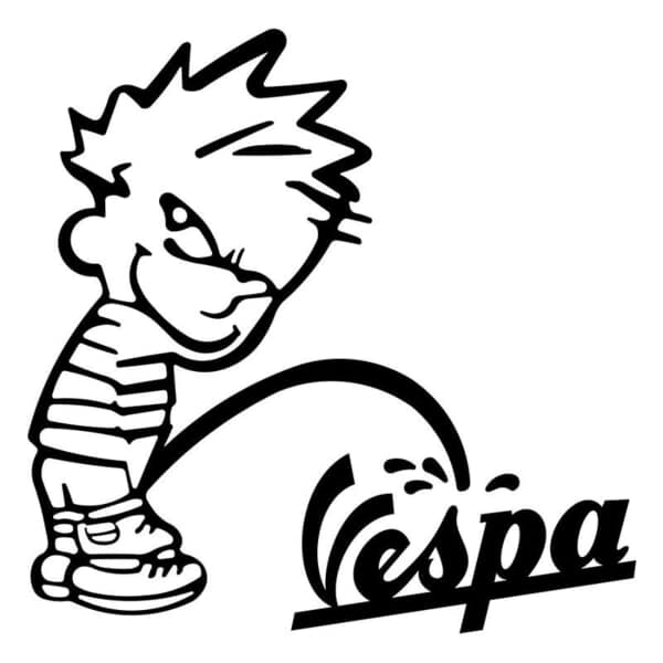 Autocollants: Bad Boy Vespa