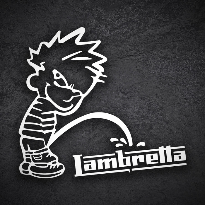Autocollants: Bad Boy Lambretta