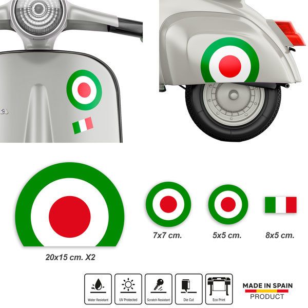 Autocollants: Vespa Aviation Italienne