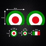 Autocollants: Vespa Aviation Italienne 3