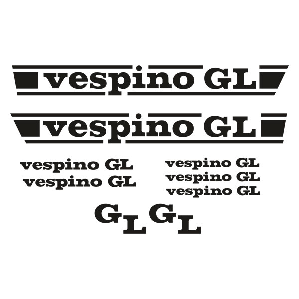 Autocollants: Vespino GL