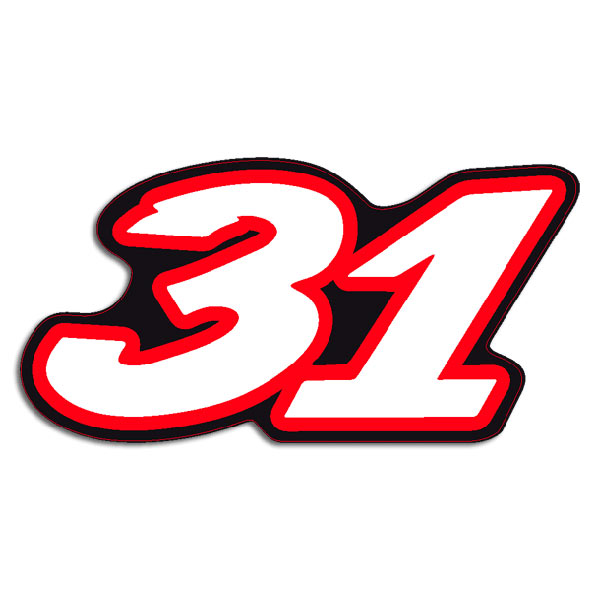 Autocollants: Num&eacute;ro 31 Harada