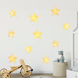 Stickers pour enfants: Kit aquarelle étoile 4