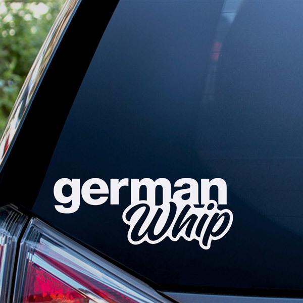 Autocollants: German Whip