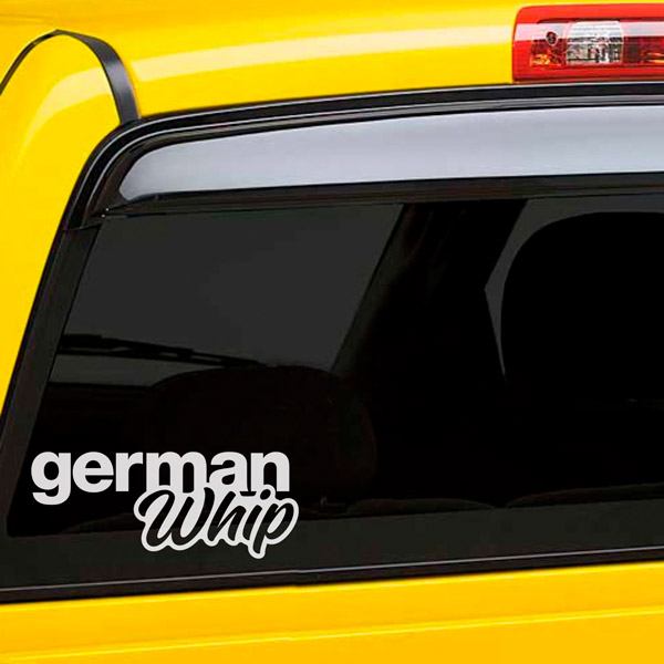 Autocollants: German Whip