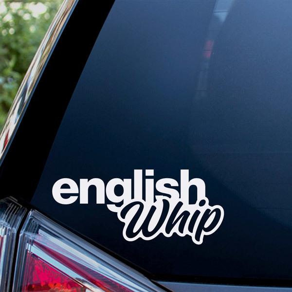 Autocollants: English Whip