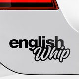 Autocollants: English Whip 3