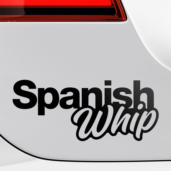 Autocollants: Spanish Whip