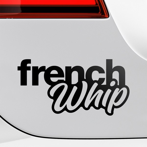 Autocollants: French Whip