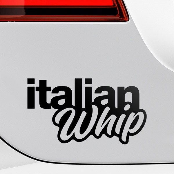 Autocollants: Italian Whip