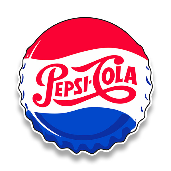 Autocollants: Plaque Pepsi Cola