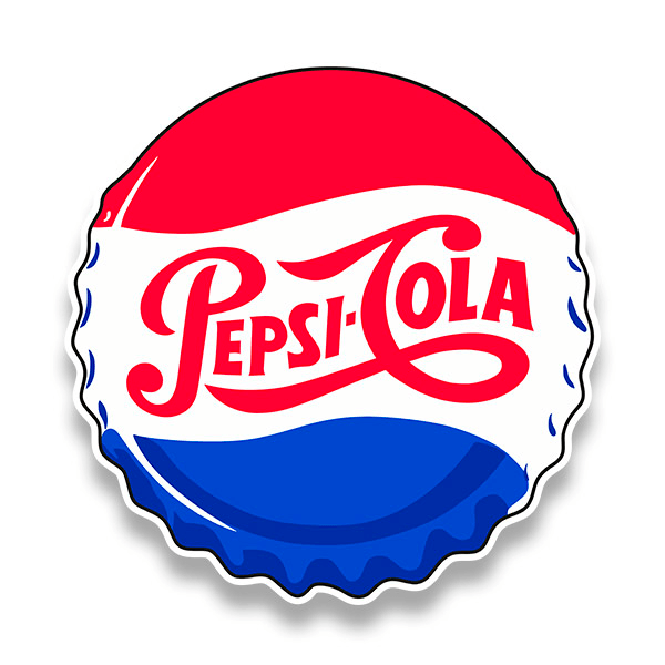 Autocollants: Plaque Pepsi Cola
