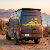 Stickers camping-car: Plage paradisiaque 8