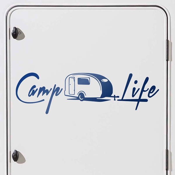 Stickers camping-car: Camp Life