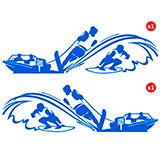 Stickers camping-car: Sports aquatiques 2