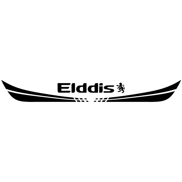 Stickers camping-car: Elddis Logo ailé