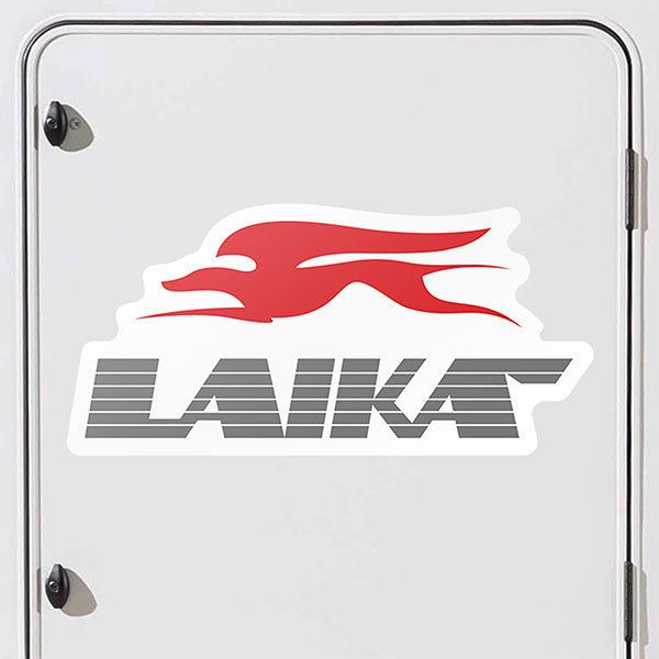 Stickers camping-car: Laika Logo