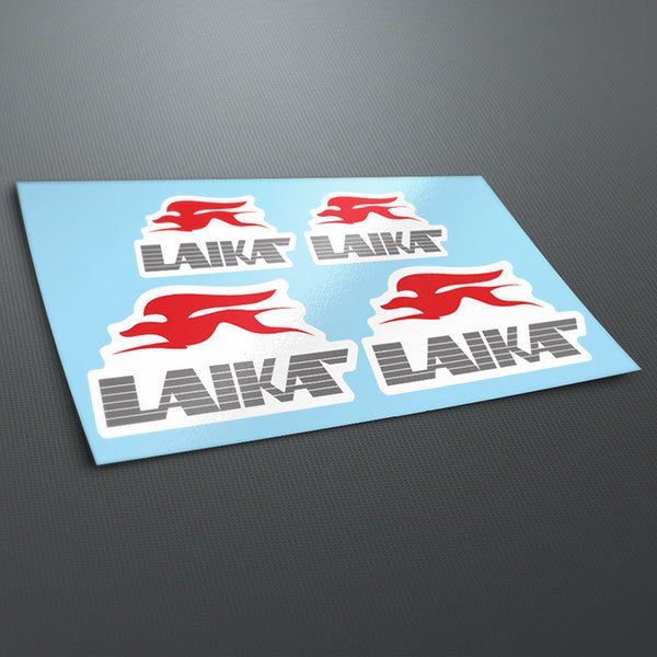 Stickers camping-car: Kit Laika Logo