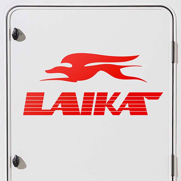 Stickers camping-car: Laika Emblème