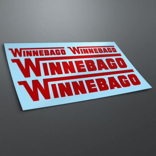 Set d'autocollants Winnebago 1/1