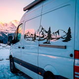 Stickers camping-car: Paysage de montagne 19