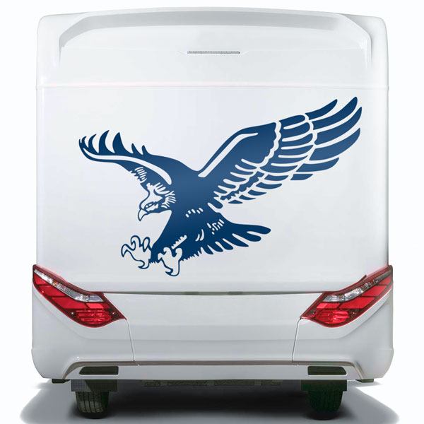 Stickers camping-car: Aigle impérial