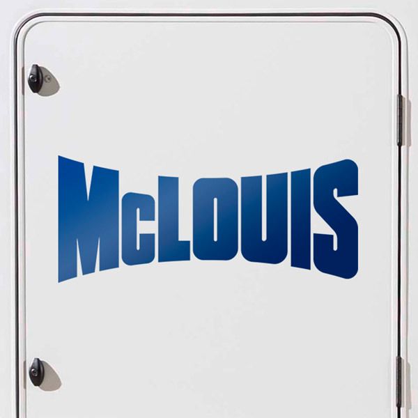 Stickers camping-car: McLouis