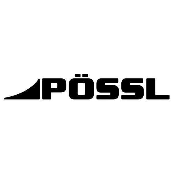 Stickers camping-car: Pössl