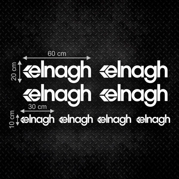 Autocollants: Kit 8X Elnagh
