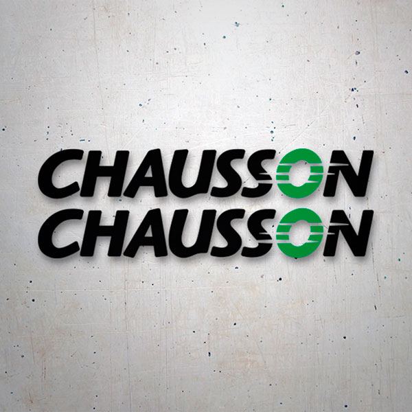 Set de 2 autocollants Chausson 3/3