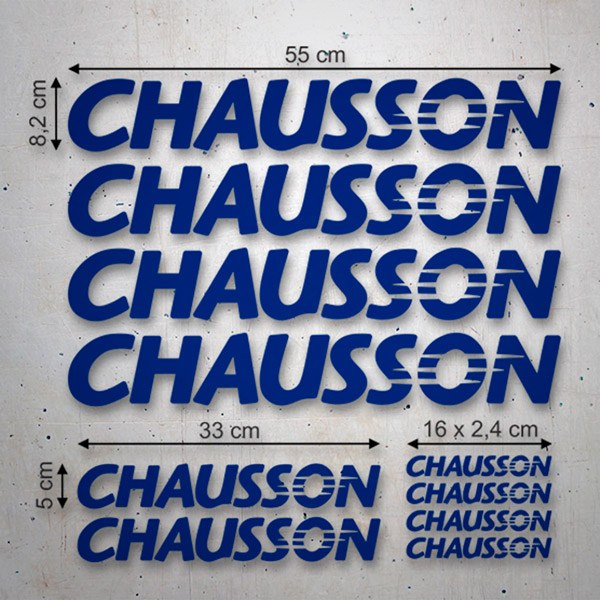 Set d'autocollants Chausson 2/3