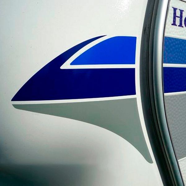 Stickers camping-car: Hobby d'angle