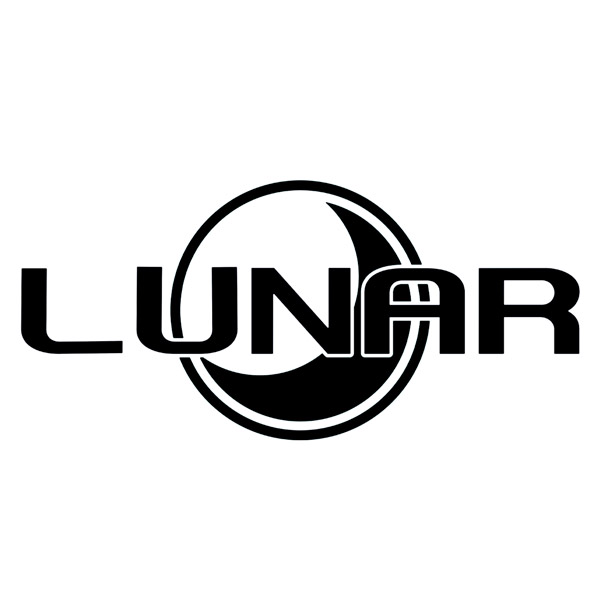Stickers camping-car: Autocollant Logo Lunar pour Caravane
