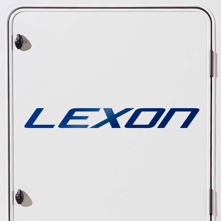 Stickers camping-car: Autocollant Lunar Lexon pour Caravane