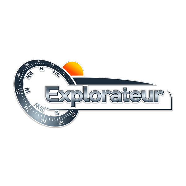 Stickers camping-car: Explorateur - Boussole