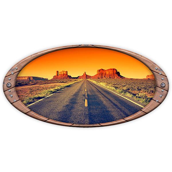 Autocollants: Cadre elliptique Grand Canyon