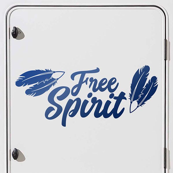 Stickers camping-car: Free Spirit