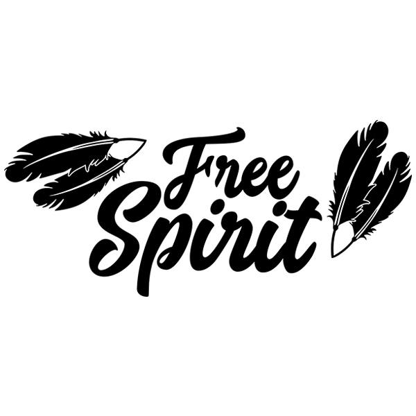 Stickers camping-car: Free Spirit