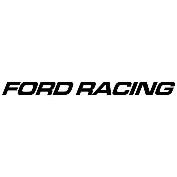Autocollants: Pare soleil Ford Racing