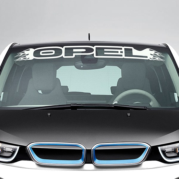 Autocollants: Pare soleil  Opel