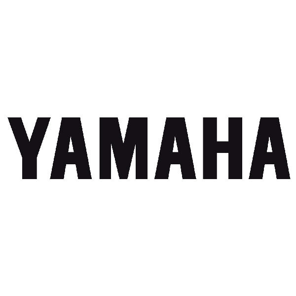 Autocollants: Lettres Yamaha