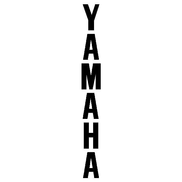 Autocollants: Yamaha vertical