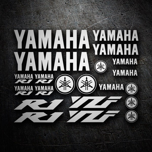Autocollants: Kit Yamaha R1