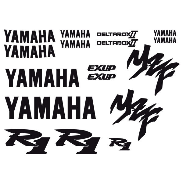 Autocollants: Kit Yamaha YZF R1 custom