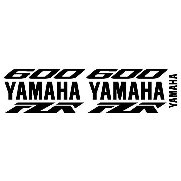 Autocollants: Kit Yamaha FZR 600 custom II