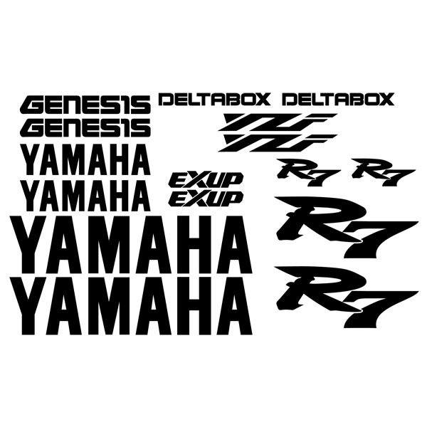 Autocollants: Kit Yamaha YZF R7