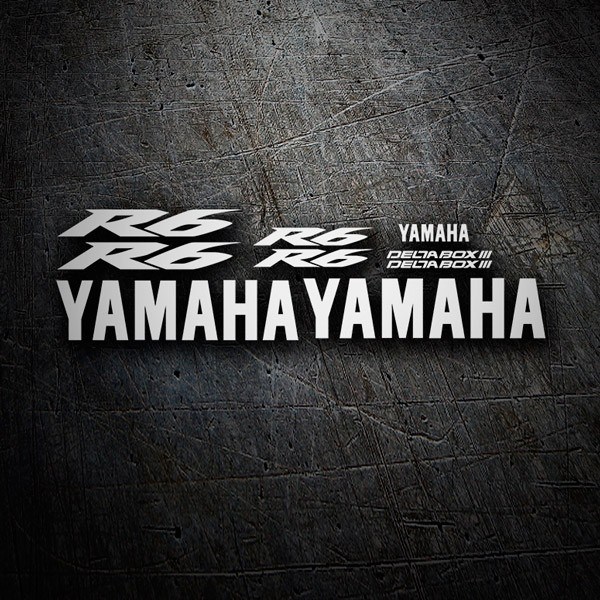 Autocollants: Kit Yamaha YZF R6 2004