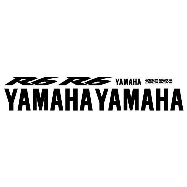 Autocollants: Kit Yamaha YZF R6 2005