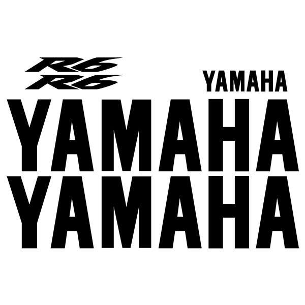 Autocollants: Kit Yamaha YZF R6s 2006