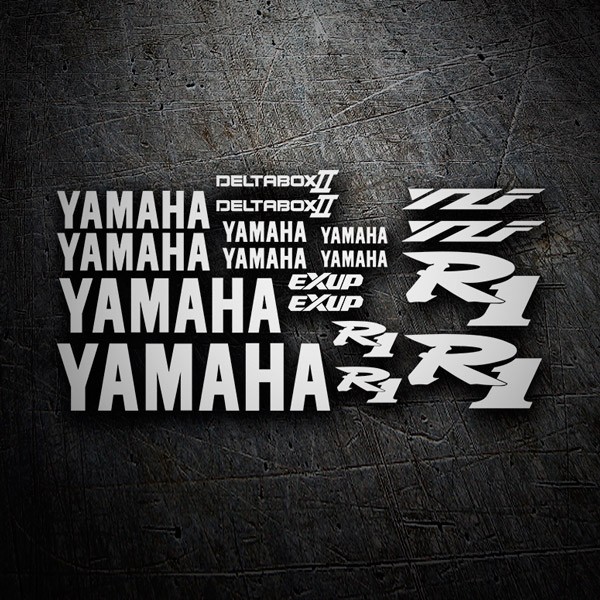 Autocollants: Kit Yamaha YZF R1 2001